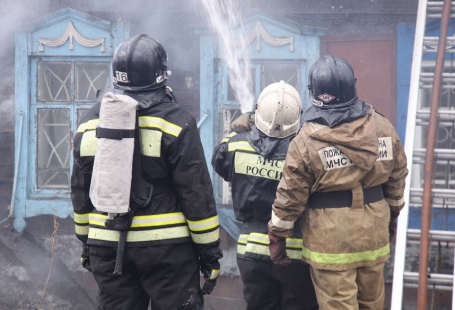 Житель России сжег жену и троих маленьких детей