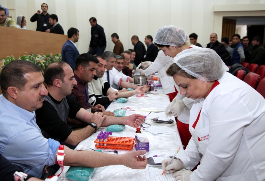 “Azəriqaz”da könüllü qanvermə aksiyası təşkil edilib