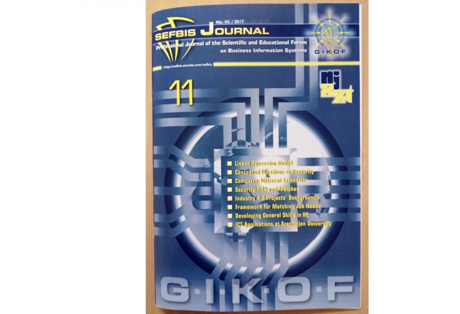 Hungarian magazine: Application of ICT – UNEC sample