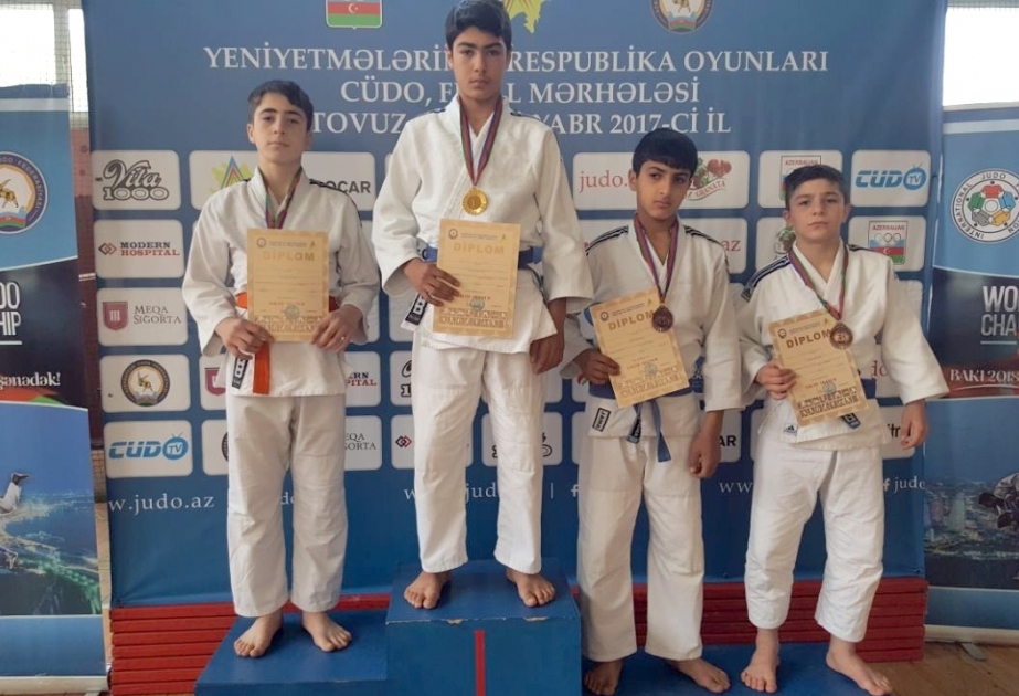 Tovuzda yeniyetmələrin cüdo üzrə XI respublika oyunlarına yekun vurulub