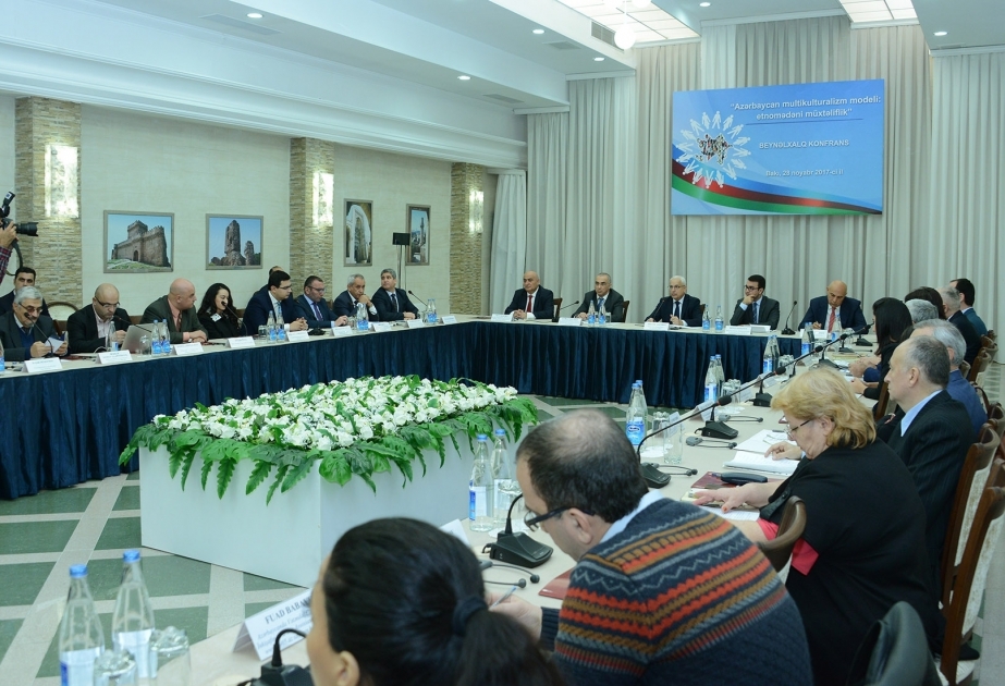 “Azərbaycan multikulturalizm modeli: etnomədəni müxtəliflik” mövzusunda beynəlxalq konfransda maraqlı məruzələr dinlənilib YENİLƏNİB VİDEO