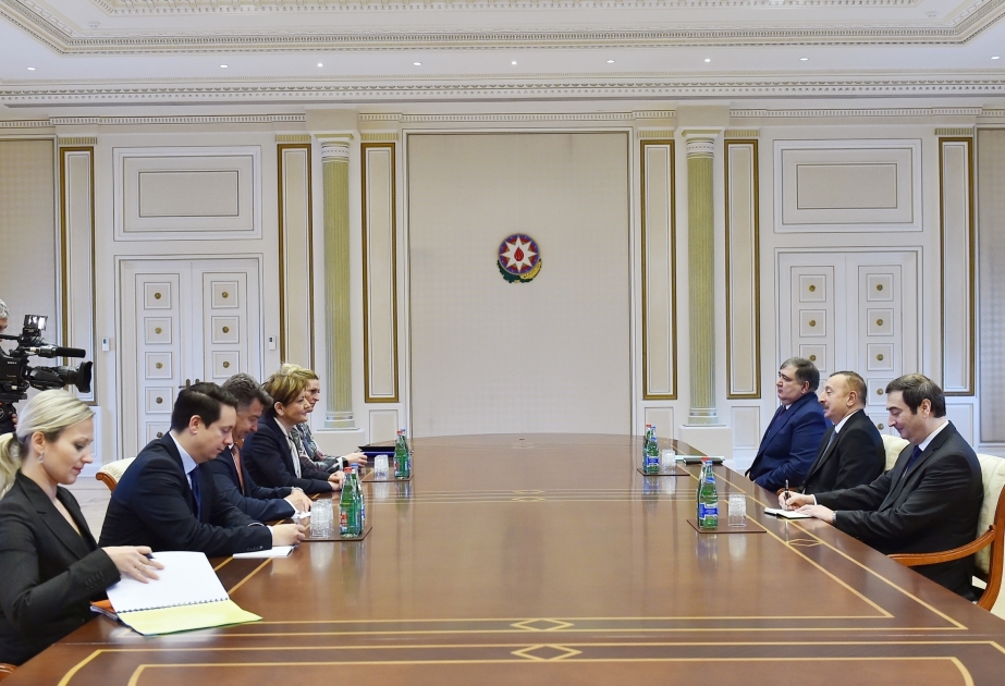President Ilham Aliyev received delegation led by Croatian deputy prime minister VIDEO
