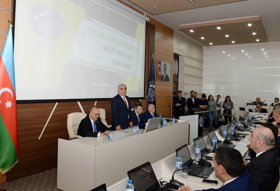 Конференция в UNEC: «Спрос от работодателей – предложение от UNEC»