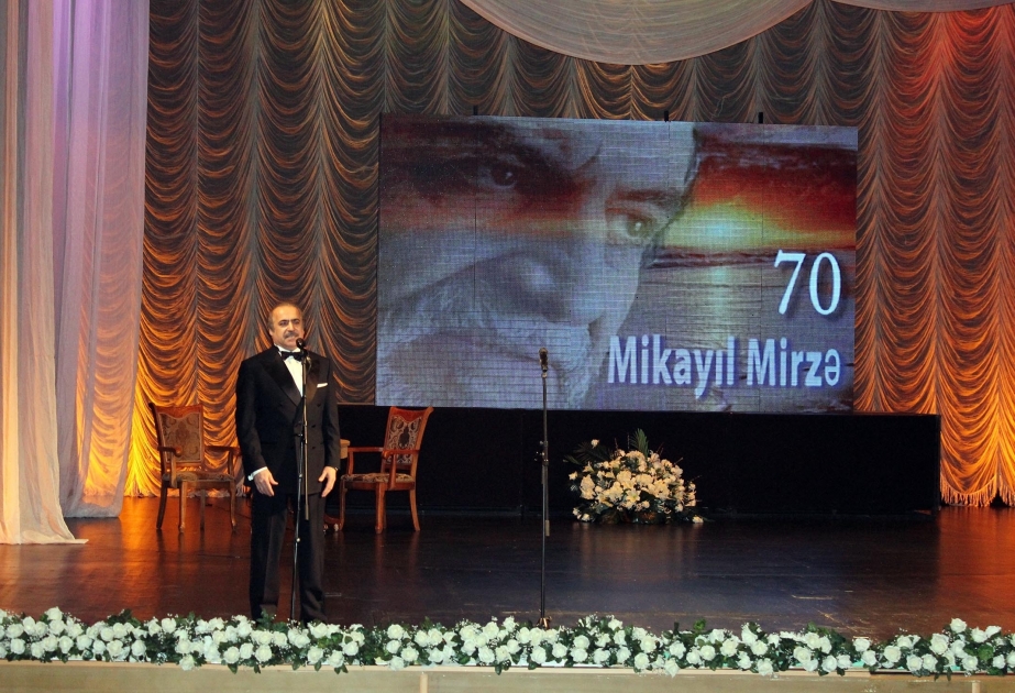 Xalq Artisti Mikayıl Mirzənin anadan olmasının 70 illiyi qeyd edilib