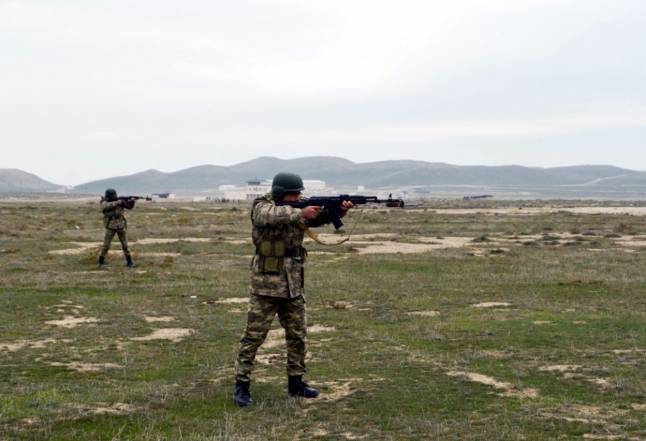 Ən yaxşı tabor komandirləri adı uğrunda yarışlar keçirilib