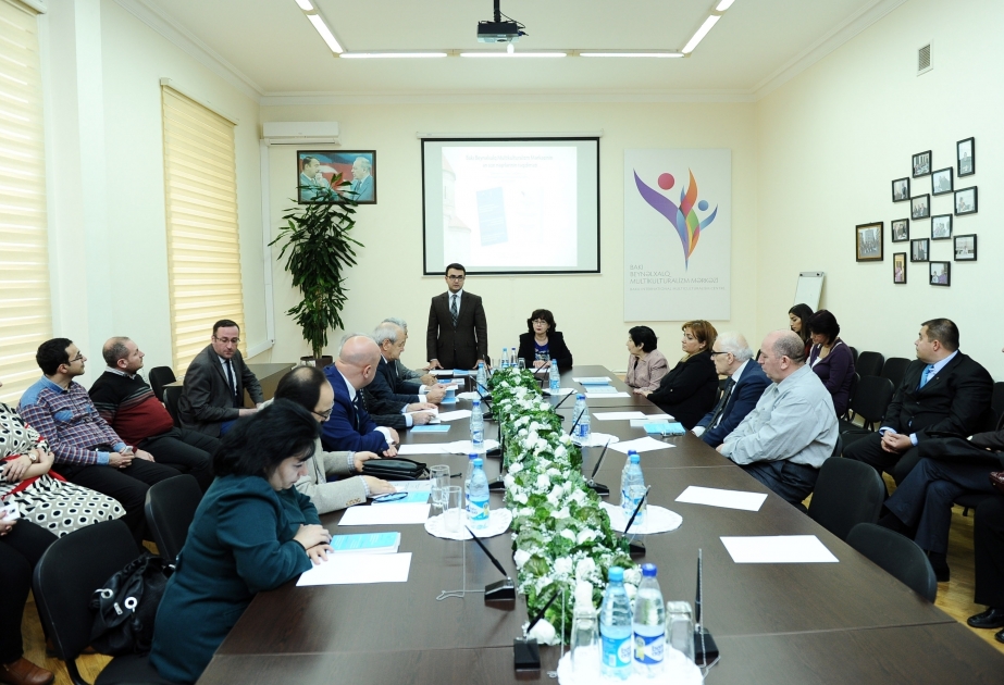Bakı Beynəlxalq Multikulturalizm Mərkəzində yeni nəşrlərin təqdimatı keçirilib