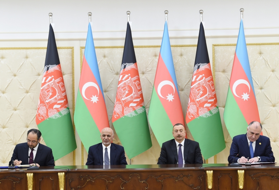 Azerbaijan-Afghanistan documents signed VIDEO
