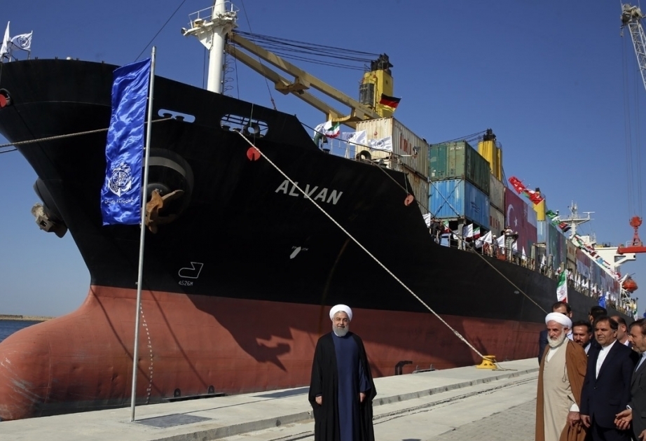 Iranian President Rouhani opens Phase I Shahaid Beheshti FTZ Port