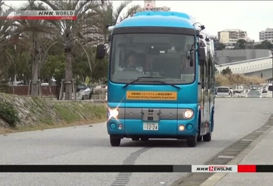 Yaponiyada sürücüsüz avtobusların sınaqlarına başlanıb