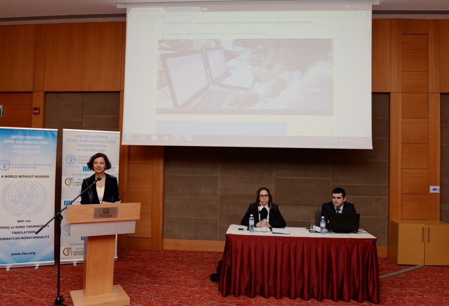 UNFAO, Ministry of Agriculture launch CountrySTAT platform in Azerbaijan