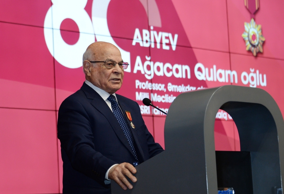 Azərbaycan elminin və idmanının inkişafında böyük xidmətləri olan Ağacan Abiyevin 80 illik yubileyi qeyd edilib