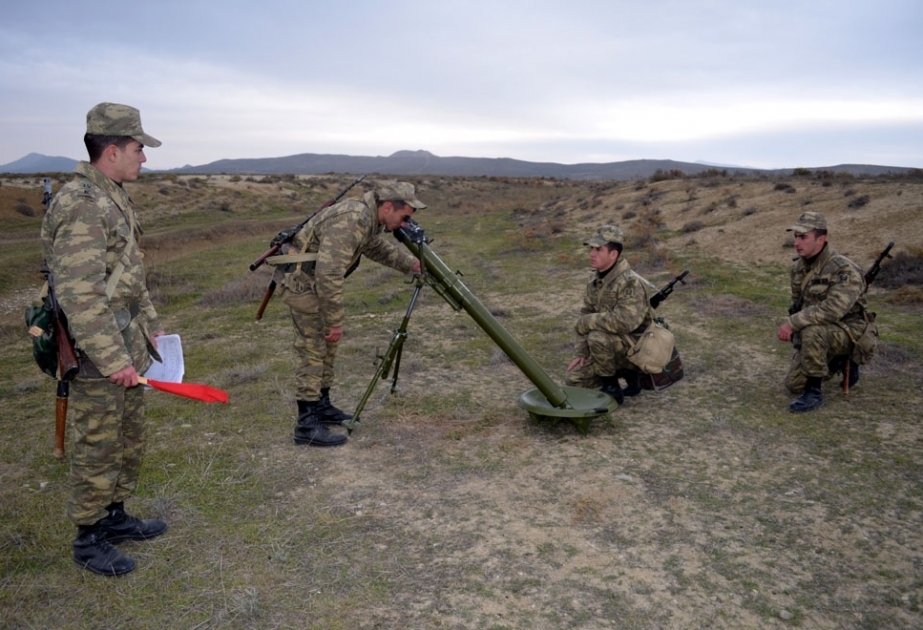 Azerbaijan`s Defense Ministry: Cadets carry out artillery firings