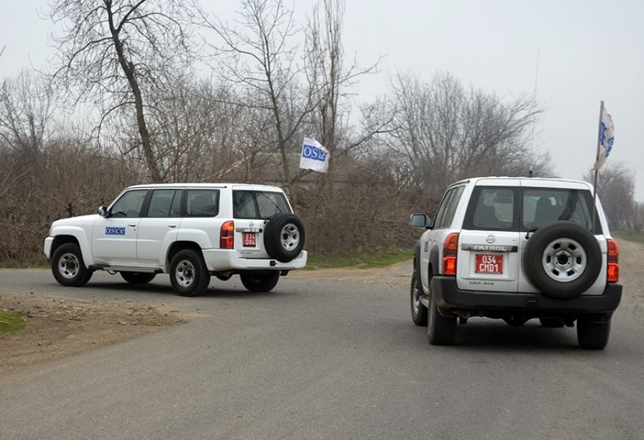 OSCE to hold monitoring on line of contact of Azerbaijani and Armenian troops