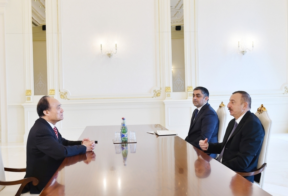 伊利哈姆·阿利耶夫总统接见国际电信联盟秘书长