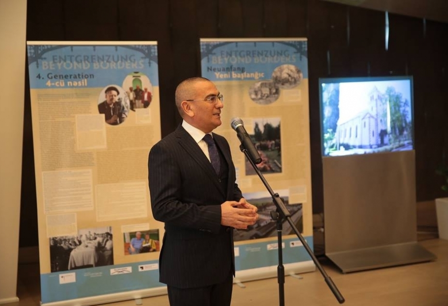 Deutscher Botschafter Michael Kindsgrab in Shamkir