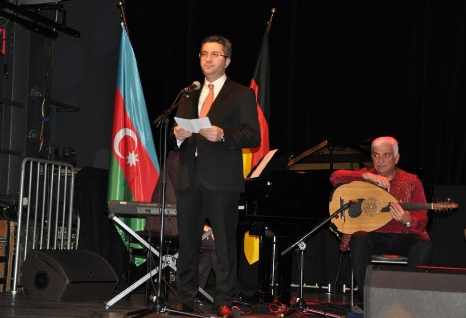 Diplomatik münasibətlərimizin 25 illiyi Berlində etno-caz konsert proqramı ilə qeyd edilib