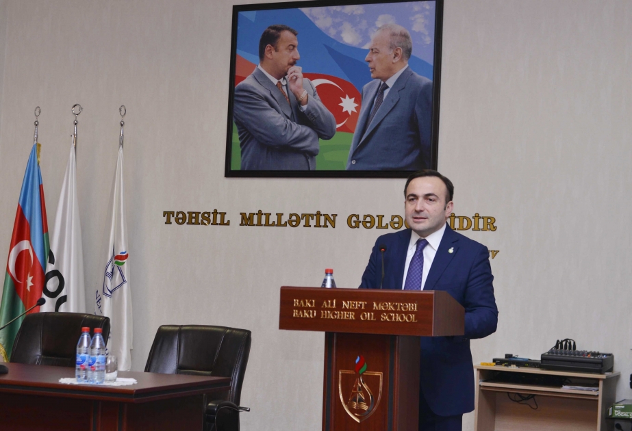 BP vice president conducts master class at Baku Higher Oil School