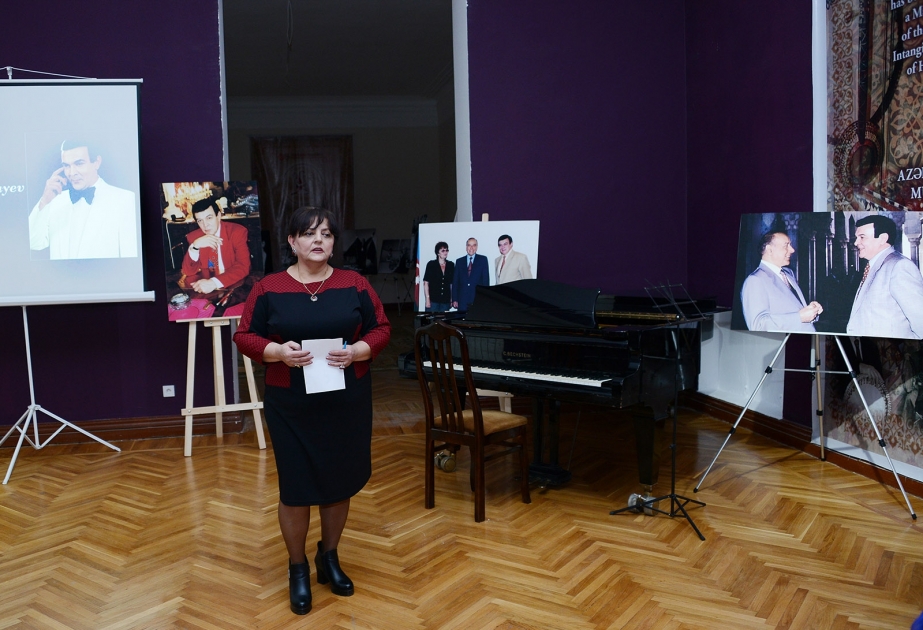Müslüm Maqomayevin xatirəsi Musiqi Mədəniyyəti Dövlət Muzeyində yad olunub
