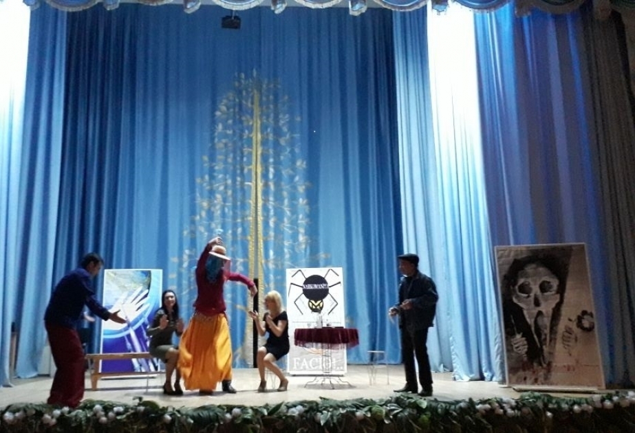 “Məhəbbət və ağ ölüm” tamaşası bölgələrdə uğurla nümayiş olunur