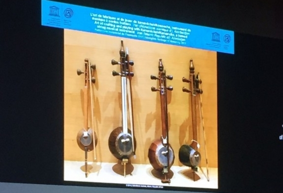 Le kamantcha inscrit sur la Liste représentative du patrimoine culturel immatériel de l’humanité en tant qu’instrument musical de l’Azerbaïdjan et de l’Iran