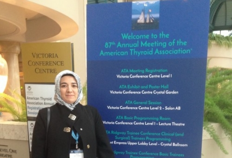 На собрании Американской ассоциации по щитовидной железе был заслушан доклад сотрудницы АМУ