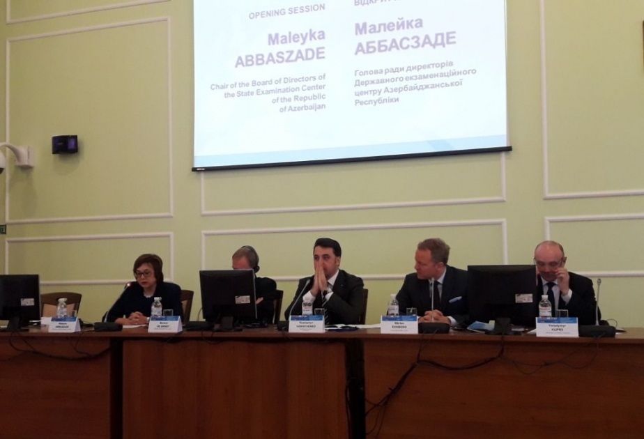 DİM Direktorlar Şurasının sədri Ukraynada keçirilən konfransda çıxış edib
