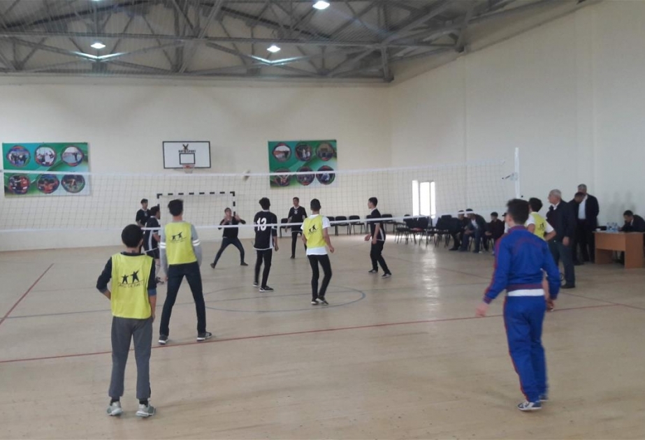 Salyan rayonunda voleybol üzrə rayon birinciliyinin qalibləri müəyyənləşib