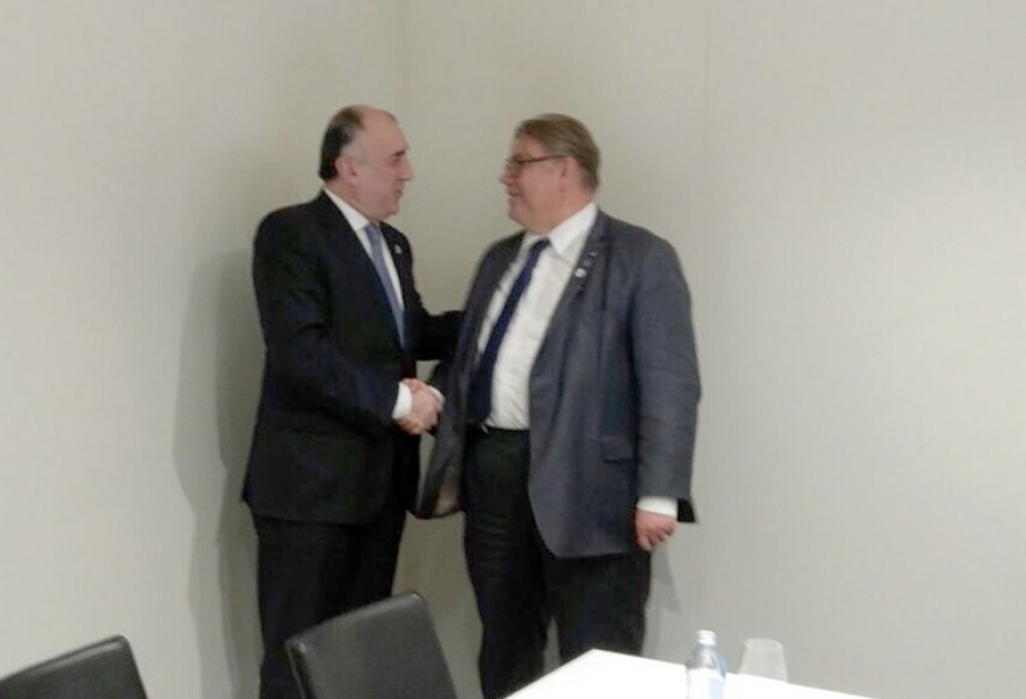 Le chef de la diplomatie azerbaïdjanaise a rencontré son homologue finlandais à Vienne