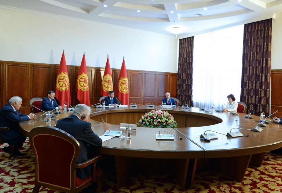 Президент Кыргызстана принял руководителей парламентских делегаций стран-членов ТюркПА