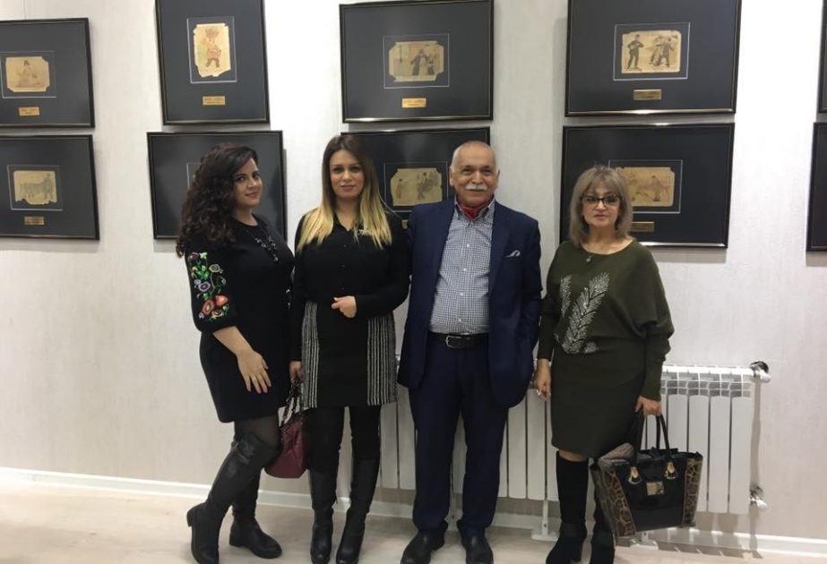 “Azərkitab”da ilk “Kitab qrafikası” qalereyasının açılışı olub