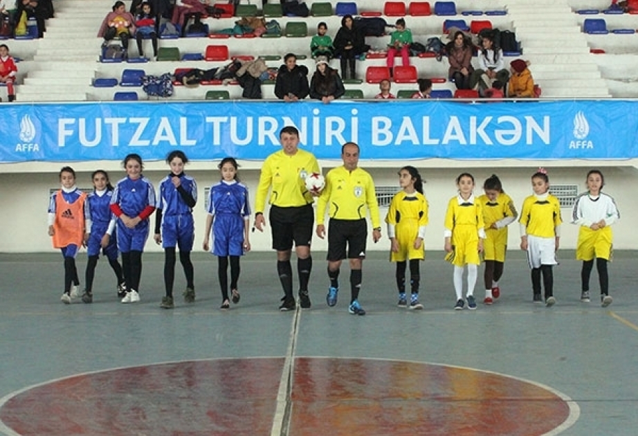 Balakəndə məktəblilər arasında futzal yarışının qalibləri müəyyənləşib