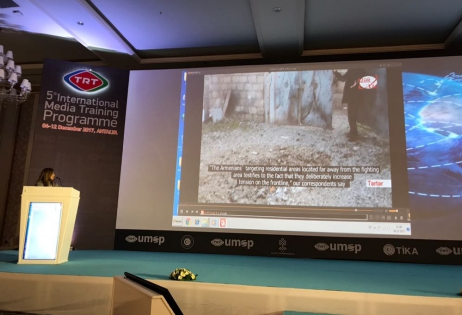 AZƏRTAC-ın aprel döyüşləri ilə bağlı videoreportajı TRT Beynəlxalq Media Təhsil Proqramı çərçivəsində təqdim edilib VİDEO