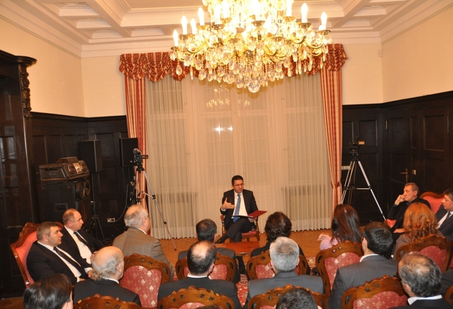 Azərbaycanın Almaniyadakı diasporunun fəaliyyəti müzakirə olunub