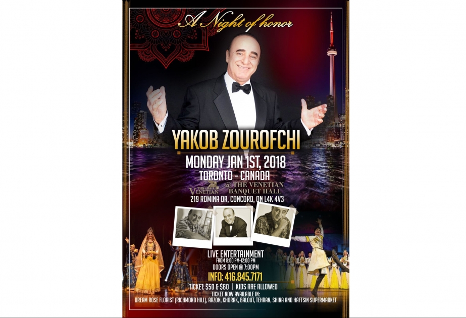 Dünya şöhrətli soydaşımız Kanadada konsert verəcək