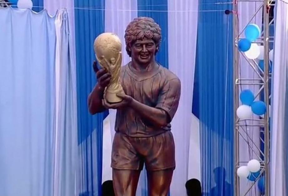 Hindistanda Maradonanın heykəli ucaldılıb