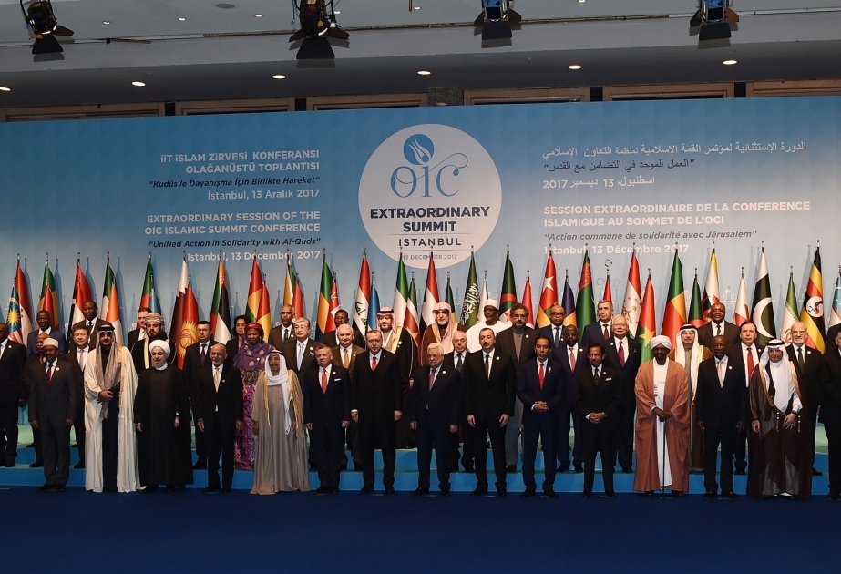 Istanbul accueille un Sommet extraordinaire de l’OCI au sujet d’Al-Qods  Le président azerbaïdjanais Ilham Aliyev participe au Sommet VIDEO