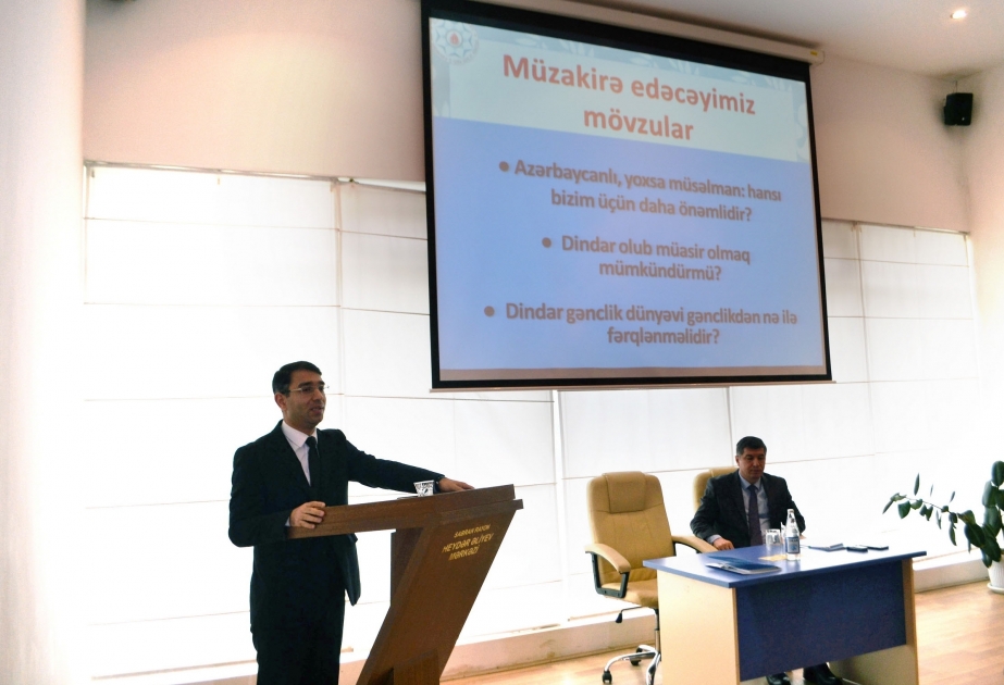 Şabranda “Dini maarifçilik işinin təşkili: təcrübə və yeni yanaşma” adlı konfrans keçirilib