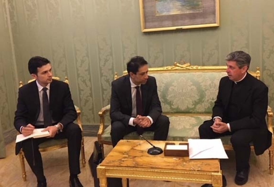 Azerbaijan, Vatican discuss prospects for closer relations