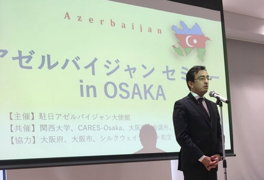 Osakada Azərbaycanın davamlı iqtisadi inkişafından danışılıb