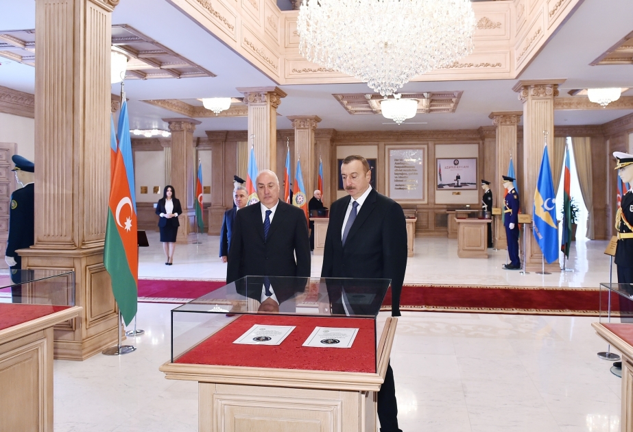 Sumqayıtda Bayraq Muzeyinin açılışı olub  YENİLƏNİB VİDEO