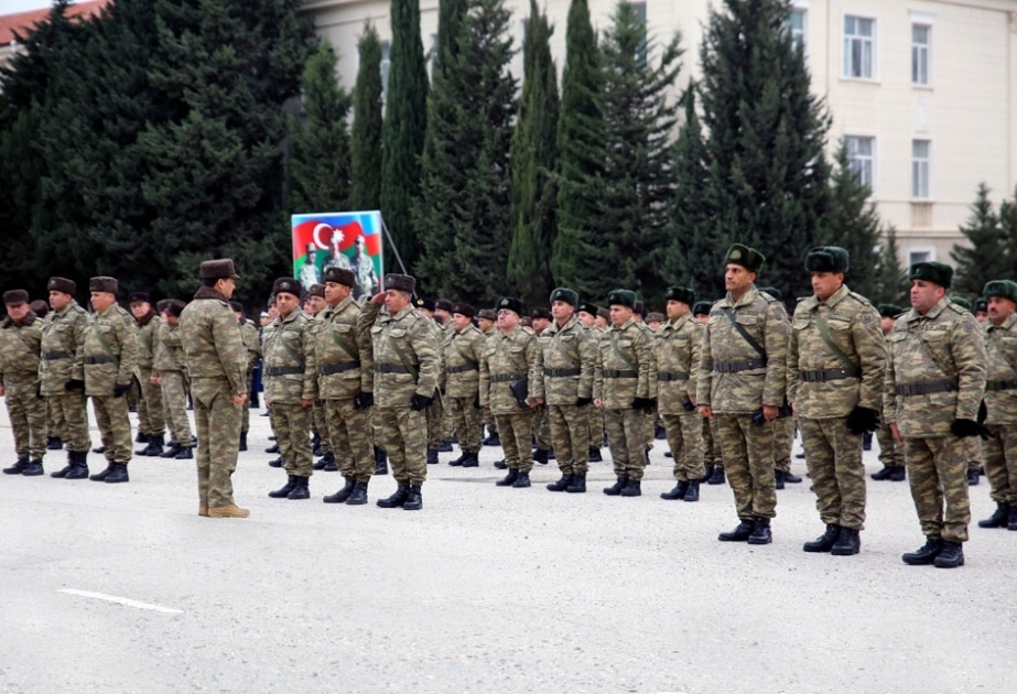 Training conducted with command staff of Azerbaijani Armed Forces