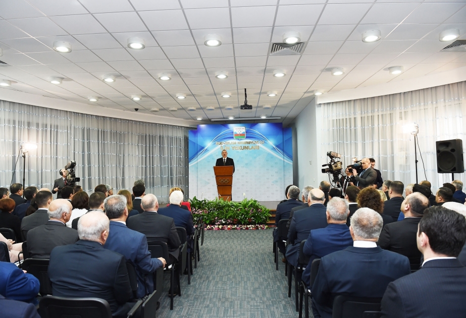 President Ilham Aliyev attended ceremony dedicated to sport results of 2017 VIDEO