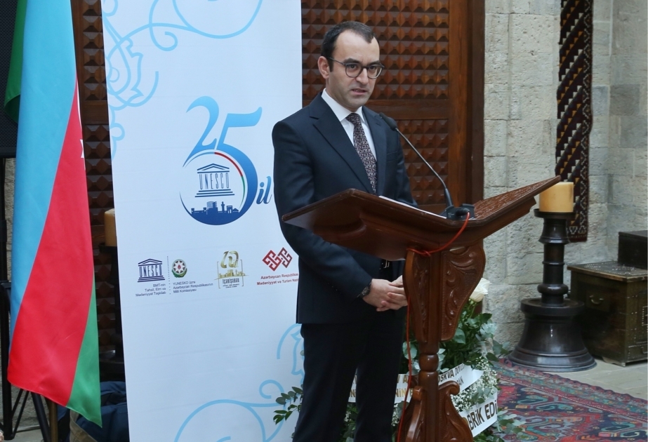 Bakıda Azərbaycanın UNESCO-ya üzvlüyünün 25 illiyi qeyd olunur