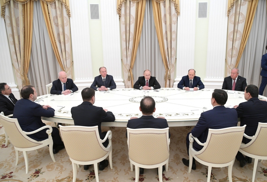 Президент России встретился с руководителями органов безопасности и спецслужб государств СНГ