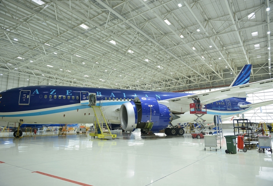 C-Check performed on Boeing 787-8 Dreamliner in Azerbaijan