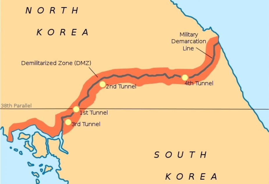 KXDR əsgəri quru sərhədi ilə Koreya Respublikası tərəfə keçib