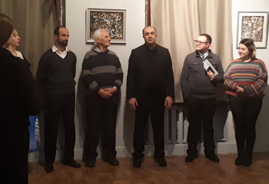 Kiyevdə azərbaycanlı rəssamın sərgisi açılıb