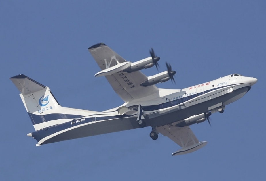 China: Weltweit größtes Amphibienflugzeug fliegt ersten Testflug