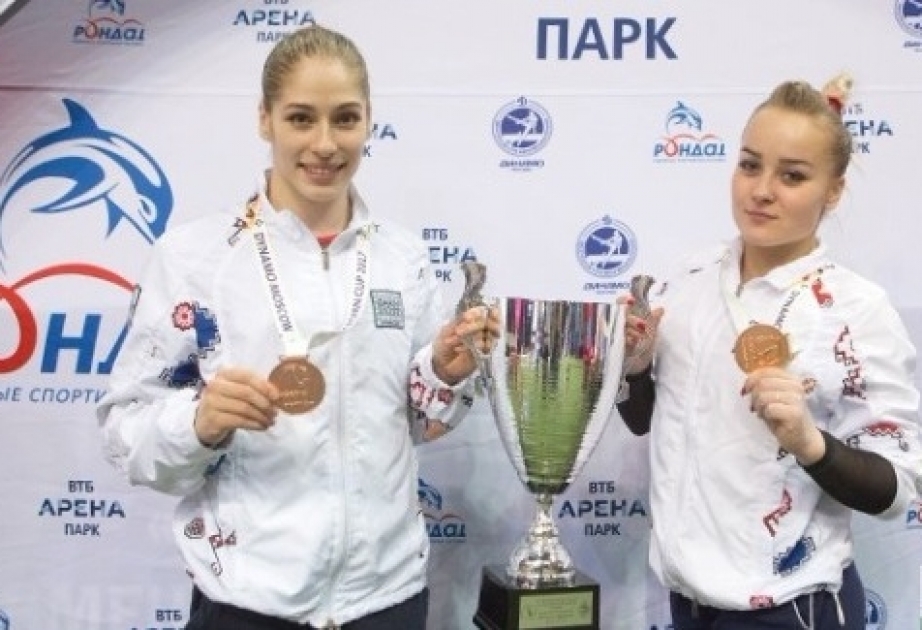 Gimnastlarımız beynəlxalq turnirdə 3 medal qazanıblar