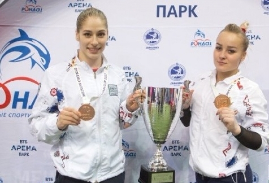 Наши гимнастки завоевали три медали на международном турнире